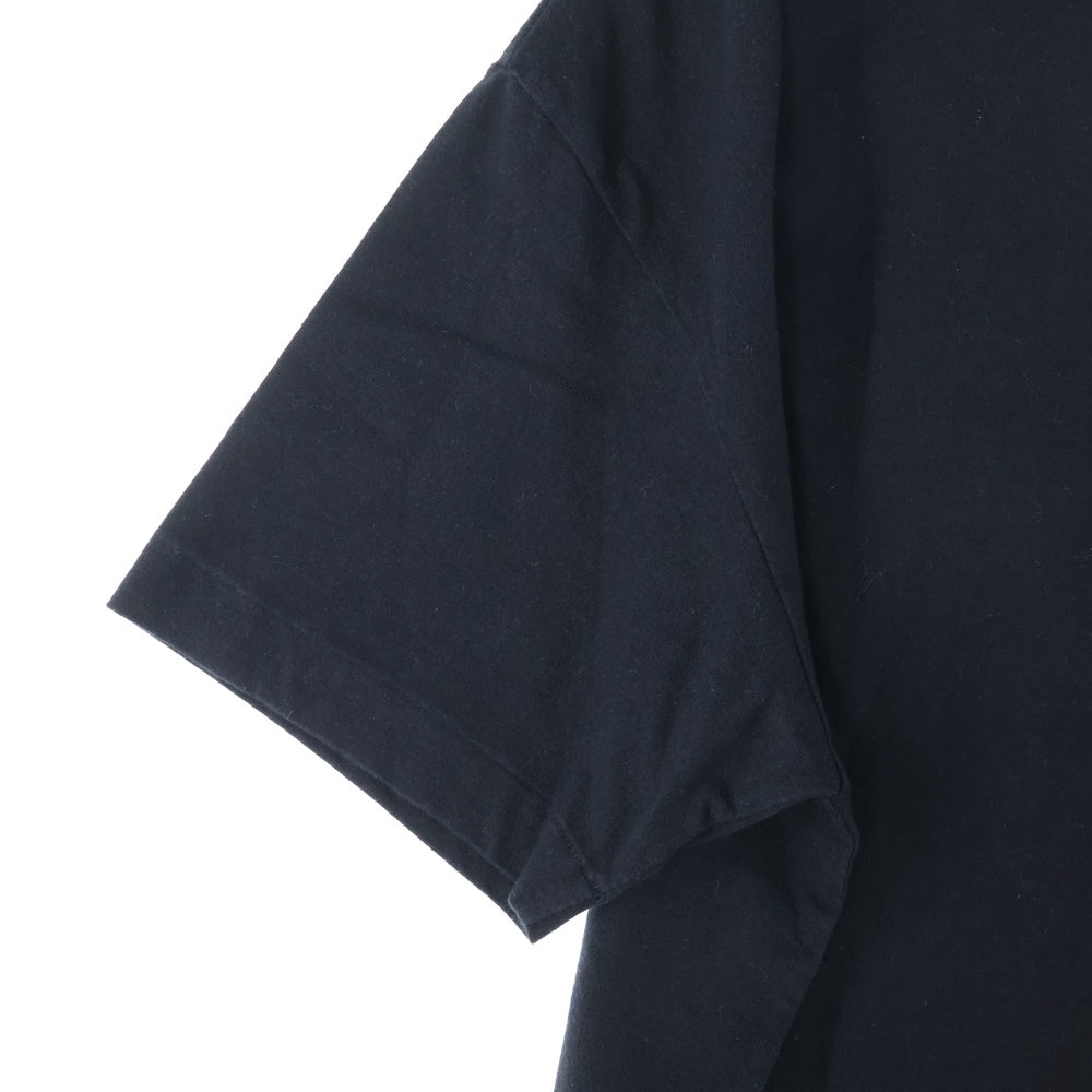 COMME des GARCONS(コムデギャルソン) ワンポイントロゴ 半袖Tシャツ カットソー SZ-T056 ブラック