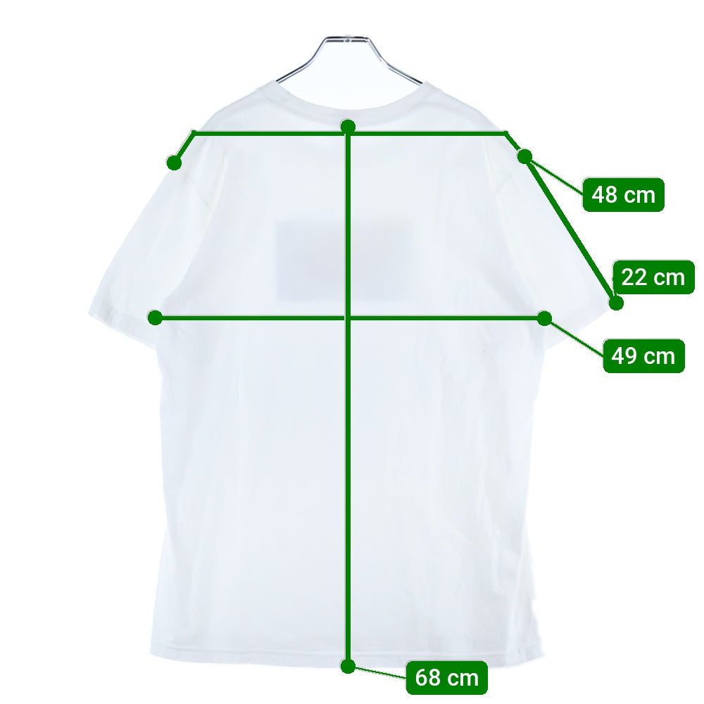 SUPREME(シュプリーム) 25SS Pancakes Tee フロント パンケーキ プリント 半袖Tシャツ カットソー ホワイト