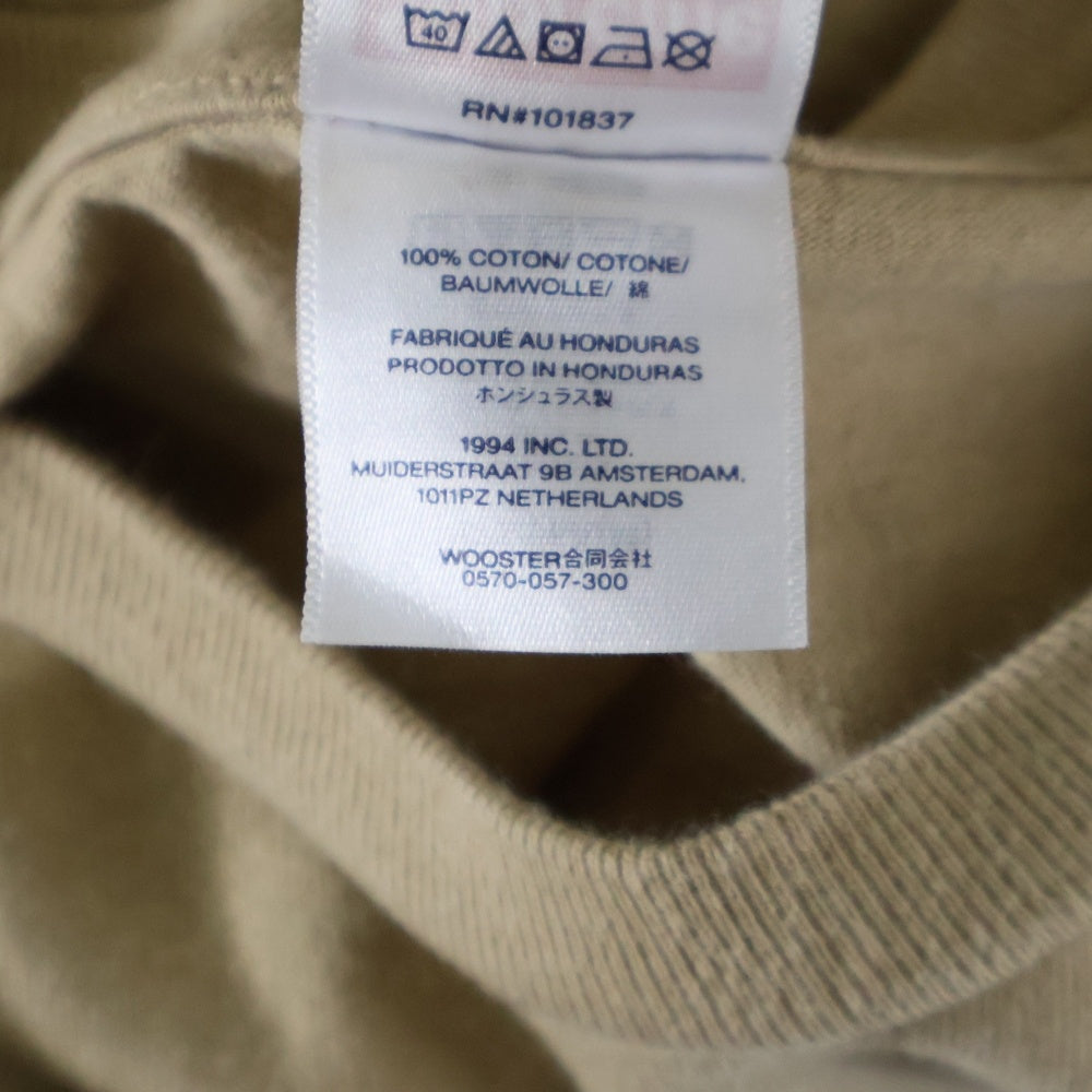 SUPREME(シュプリーム) 25SS Damien Hirst Tee ダミアン ハースト ロゴプリント 半袖Tシャツ カットソー カーキ