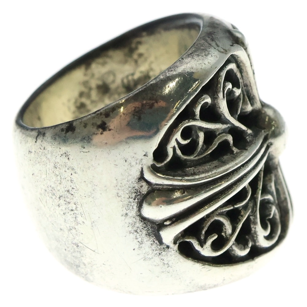 CHROME HEARTS(クロムハーツ) CLASSIC OVAL クラシックオーバルクロス リング シルバー BCA340