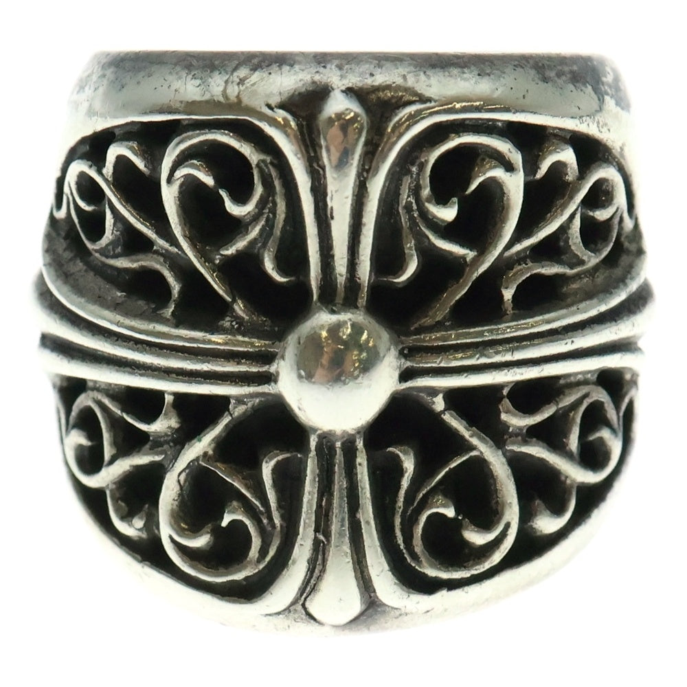 CHROME HEARTS(クロムハーツ) CLASSIC OVAL クラシックオーバルクロス リング シルバー BCA340