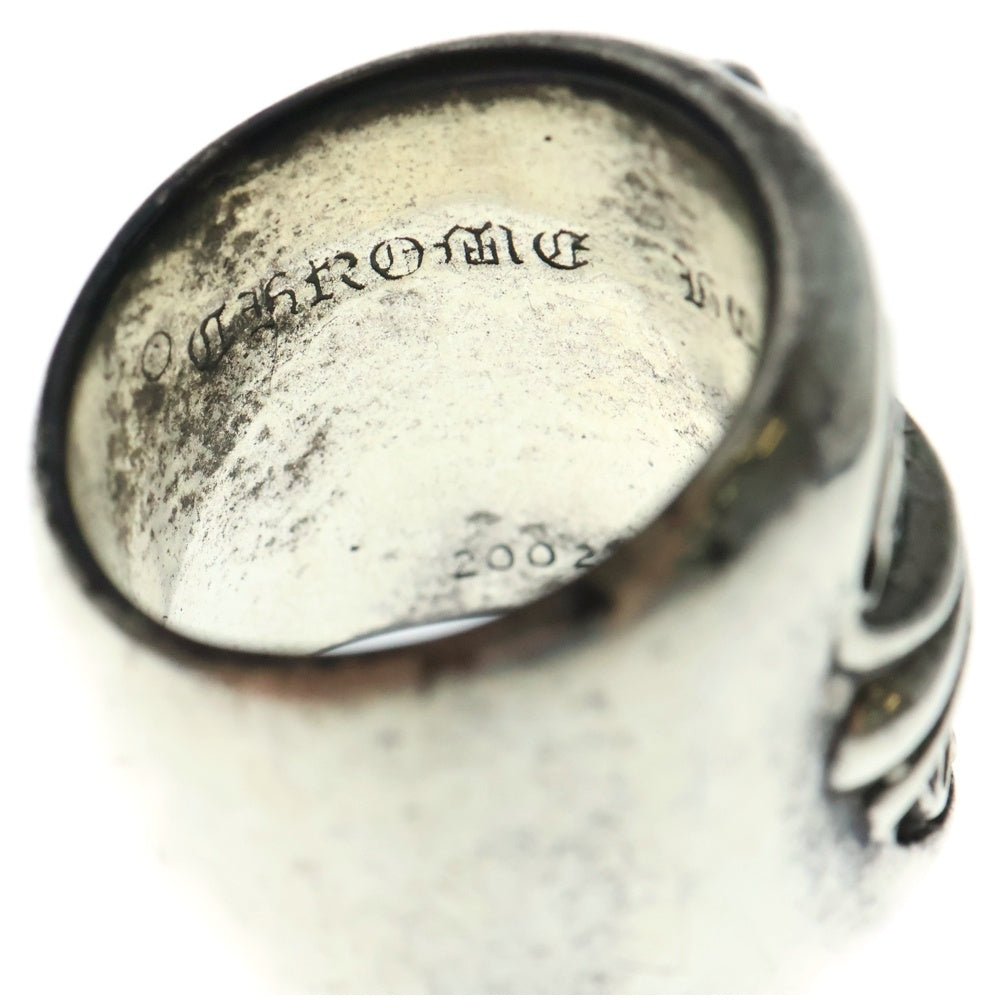 CHROME HEARTS(クロムハーツ) CLASSIC OVAL クラシックオーバルクロス リング シルバー BCA340