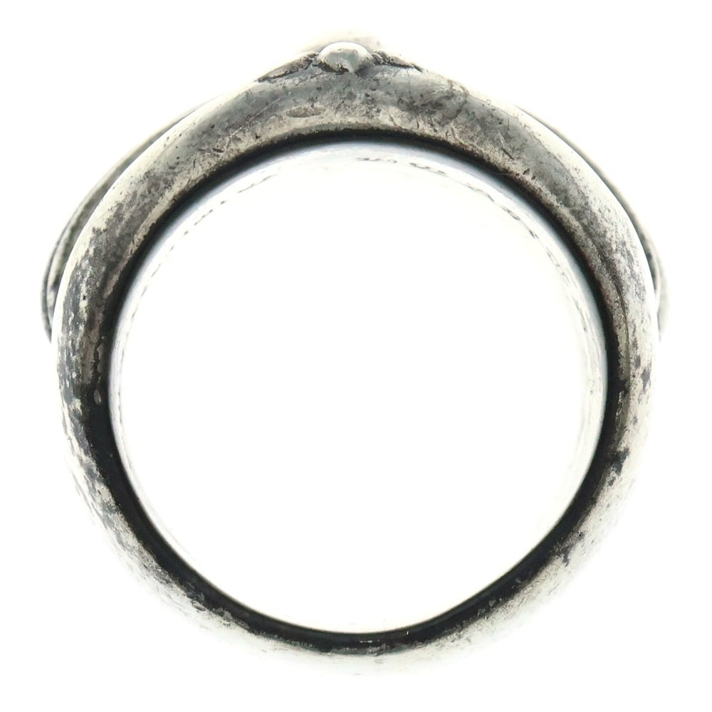 CHROME HEARTS(クロムハーツ) CLASSIC OVAL クラシックオーバルクロス リング シルバー BCA340