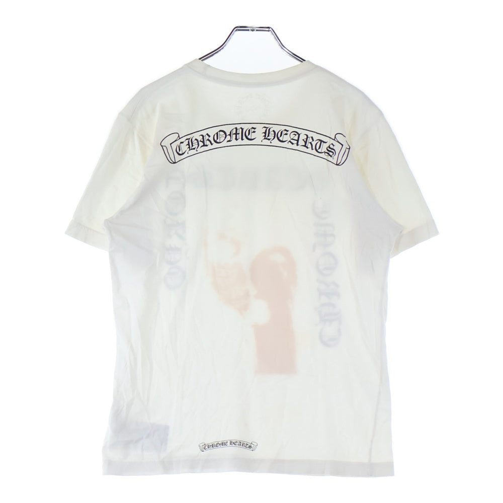 CHROME HEARTS(クロムハーツ) CH T-SHRT LTD 青山20周年リチャードプリント 半袖Tシャツ ホワイト