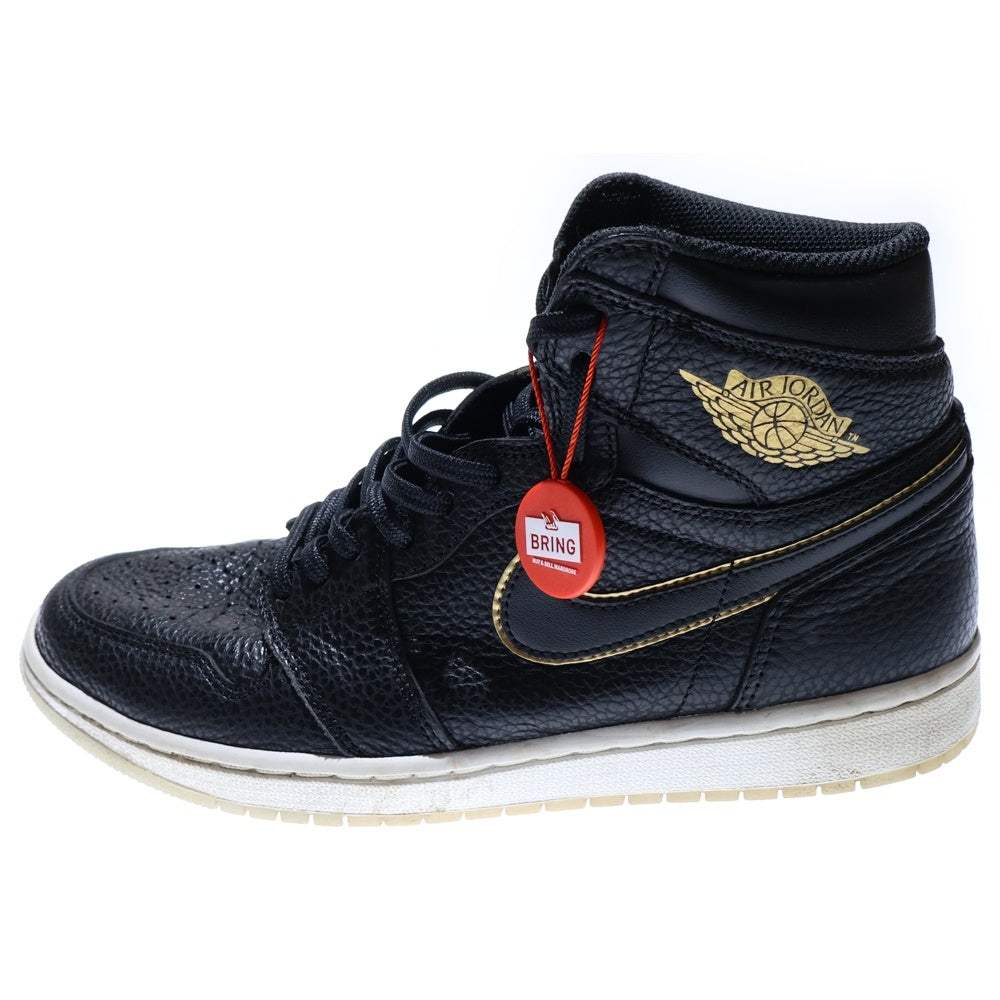 NIKE(ナイキ) AIR JORDAN 1 RETRO HIGH OG 555088-031 エアジョーダン 1 レトロ シティー オブ フライト ハイカットスニーカー ブラック US9.5/27.5cm