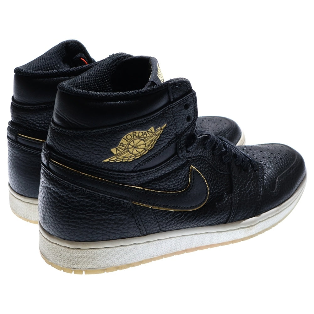 NIKE(ナイキ) AIR JORDAN 1 RETRO HIGH OG 555088-031 エアジョーダン 1 レトロ シティー オブ フライト ハイカットスニーカー ブラック US9.5/27.5cm