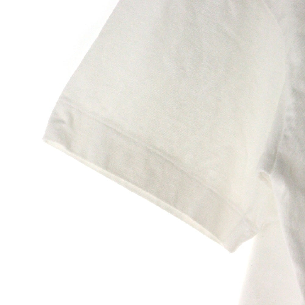 PLAY COMME des GARCONS(プレイコムデギャルソン) ハートプリント スタッズ 半袖Tシャツ カットソー ホワイト AX-T803