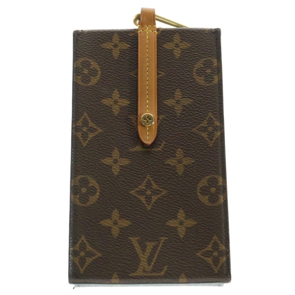 LOUIS VUITTON(ルイヴィトン) ボックス フォンケース スマホケース ポーチ モノグラム ブラウン M68523