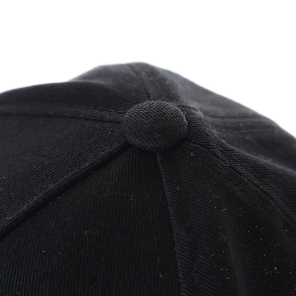 SUBCULTURE(サブカルチャー) 6Panel Logo Cap フロントロゴ キャップ 帽子 ブラック