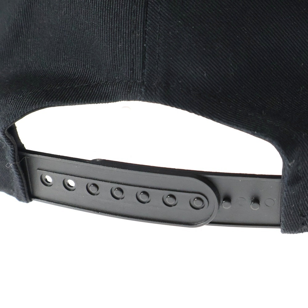 SUBCULTURE(サブカルチャー) 6Panel Logo Cap フロントロゴ キャップ 帽子 ブラック