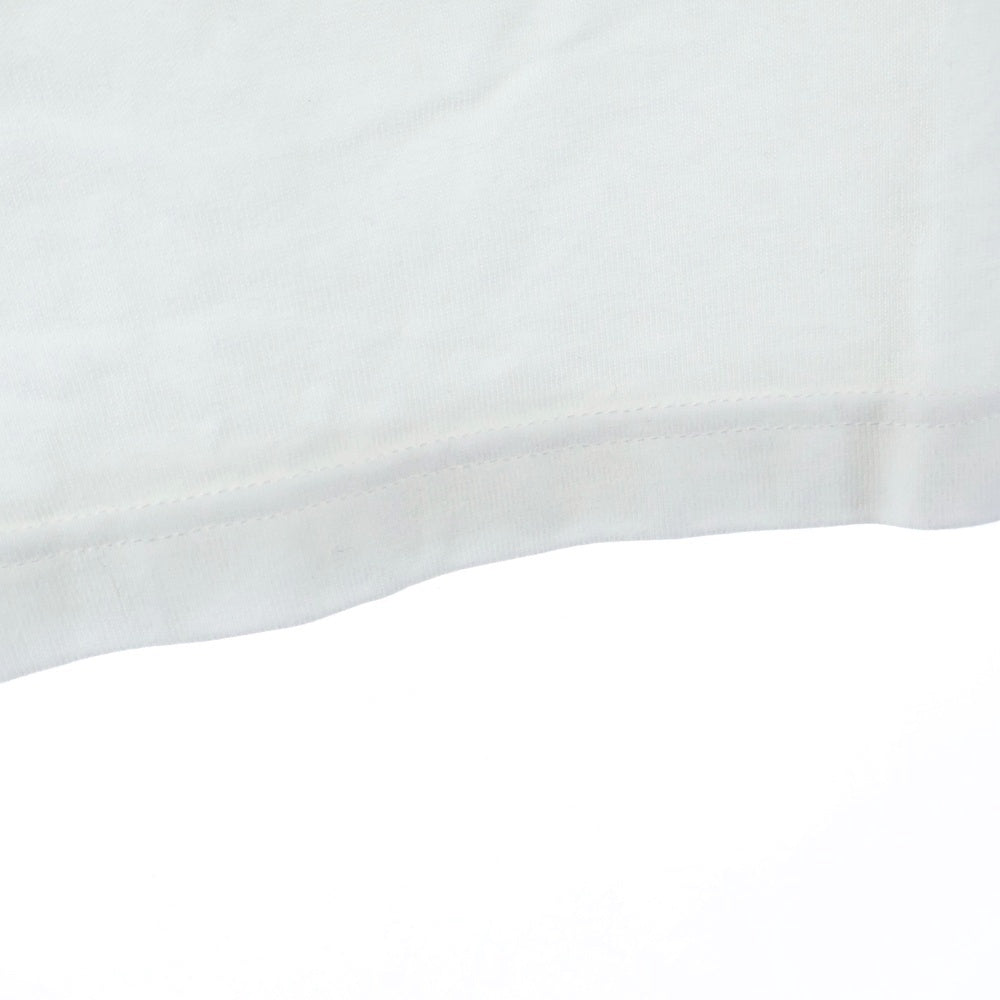 GOD SELECTION XXX(ゴッドセレクショントリプルエックス) 袖ローズプリント ロングスリーブ長袖Tシャツ GX-A18-1201-082 ホワイト サイズM