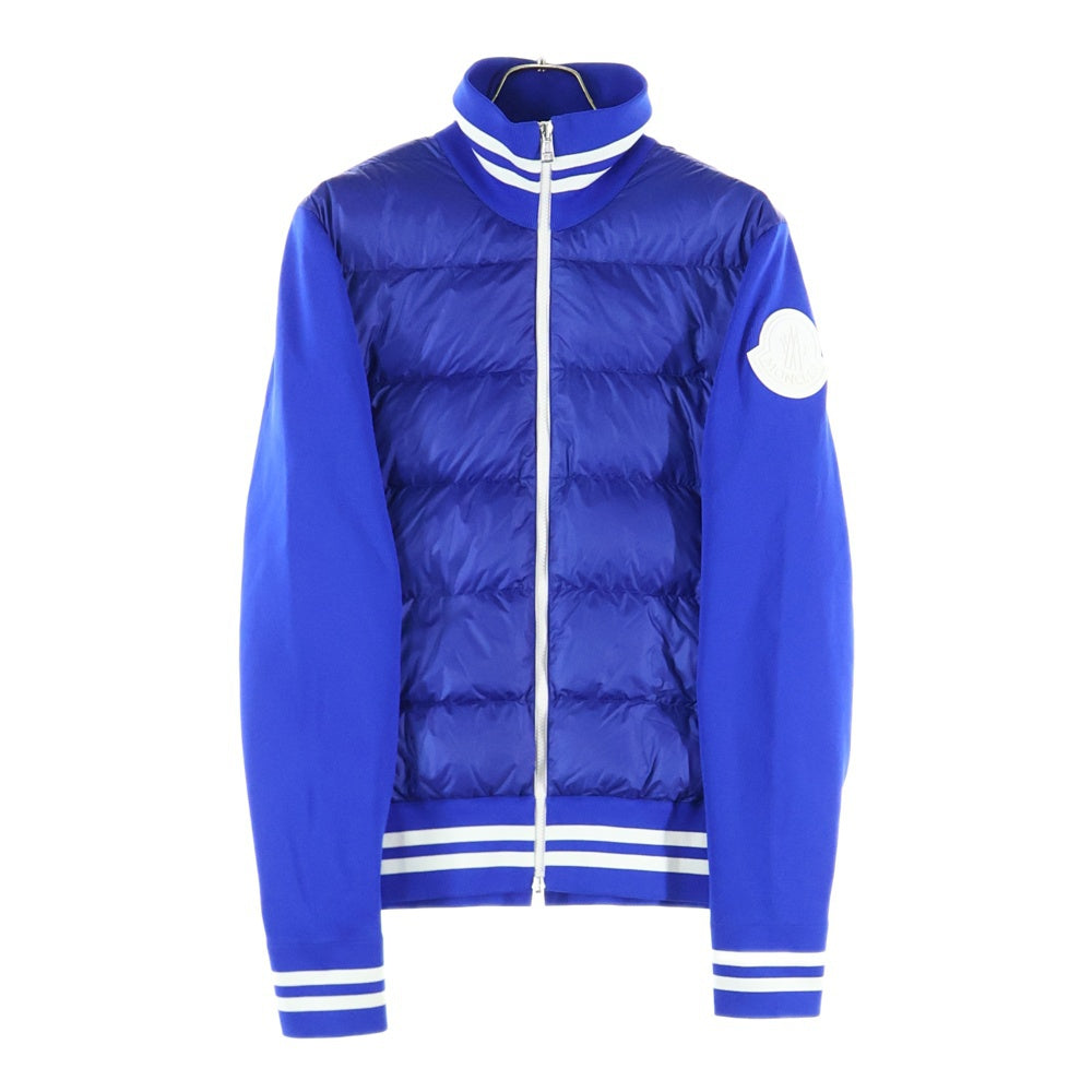 MONCLER(モンクレール) MAGRIA TRICOT CARDIGAN E10919421300 C9001 マグリア トリコ カーディガン ナイロン ダウンジャケット ブルー