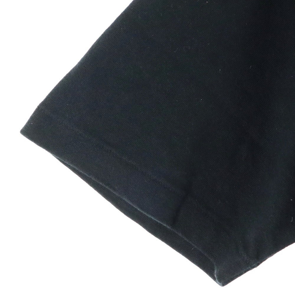 ICE CREAM(アイスクリーム) Running Puppy T フロント子犬プリント 半袖Tシャツ カットソー ブラック