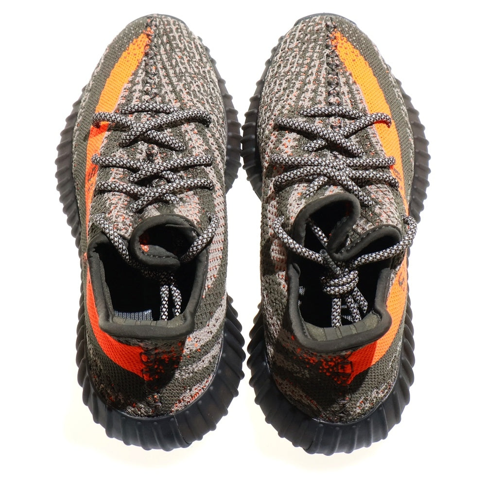 adidas(アディダス) YEEZY BOOST 350 V2 CABON BELUGA HQ7045 イージーブースト 350 V2 カーボンベルガー ローカットスニーカー グレー/オレンジ US5/23cm