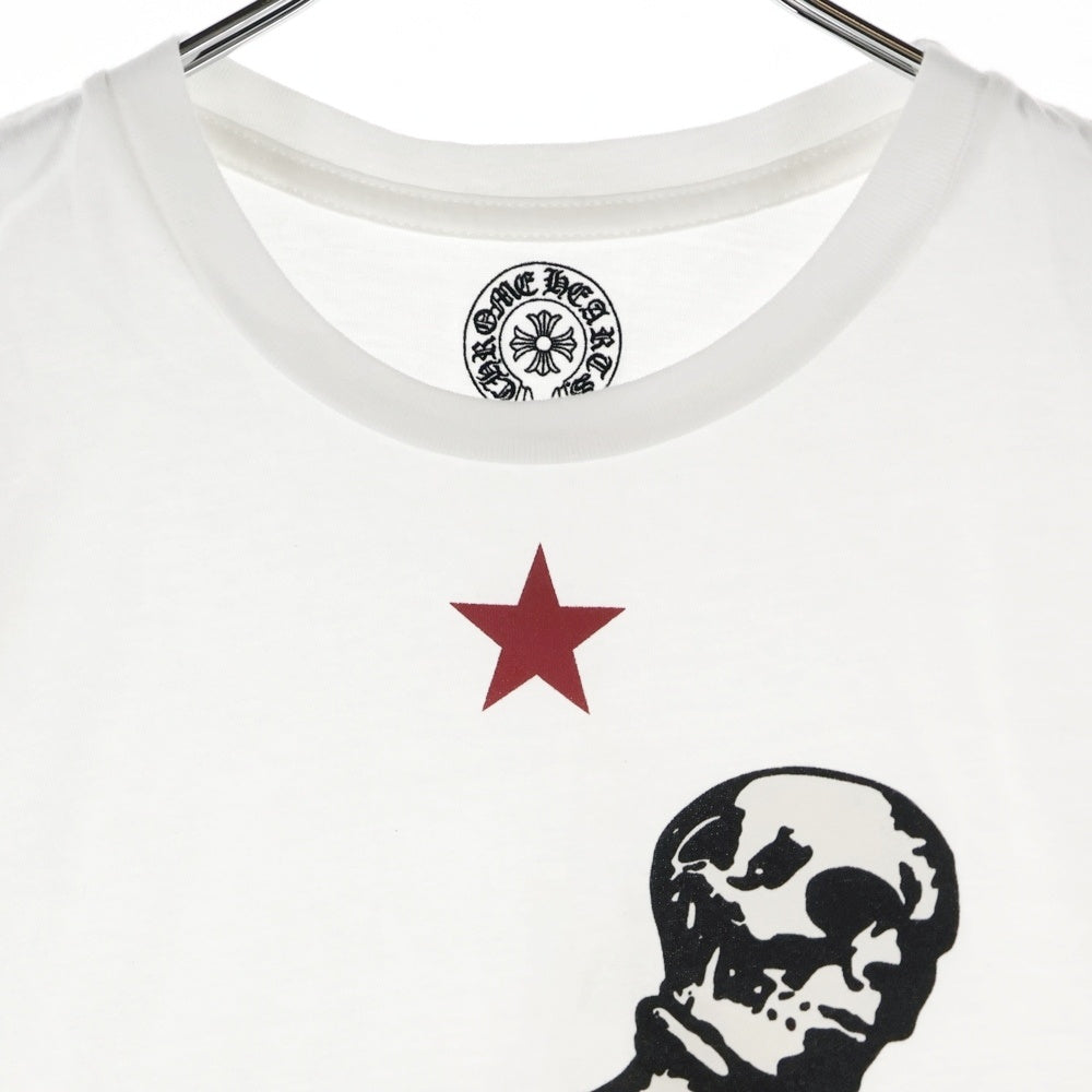 CHROME HEARTS(クロムハーツ) Foti Dog Star Skull Tee フォティドッグ 半袖Tシャツ カットソー ホワイト