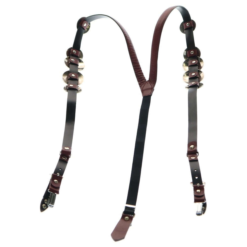 TOGA PULLA(トーガ プルラ) コンチョ サスペンダー ボールド