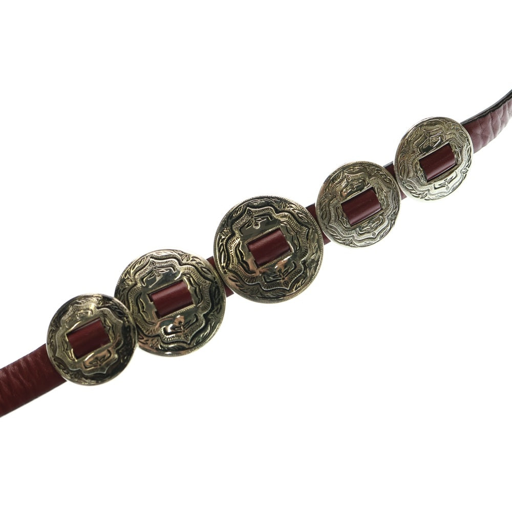 TOGA PULLA(トーガ プルラ) コンチョ サスペンダー ボールド