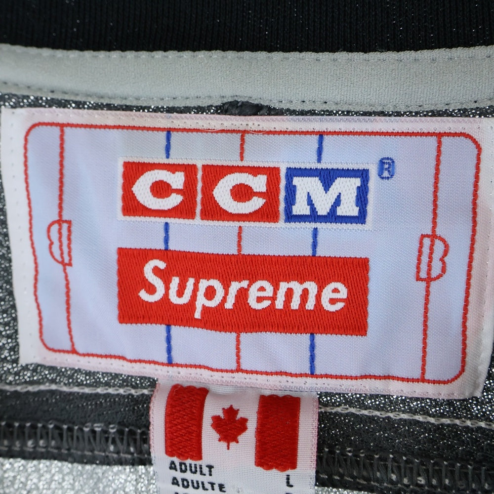 SUPREME(シュプリーム) AW23 CCM All Stars Hockey Jersey オールスター ホッケー メッシュジャージー ブラック