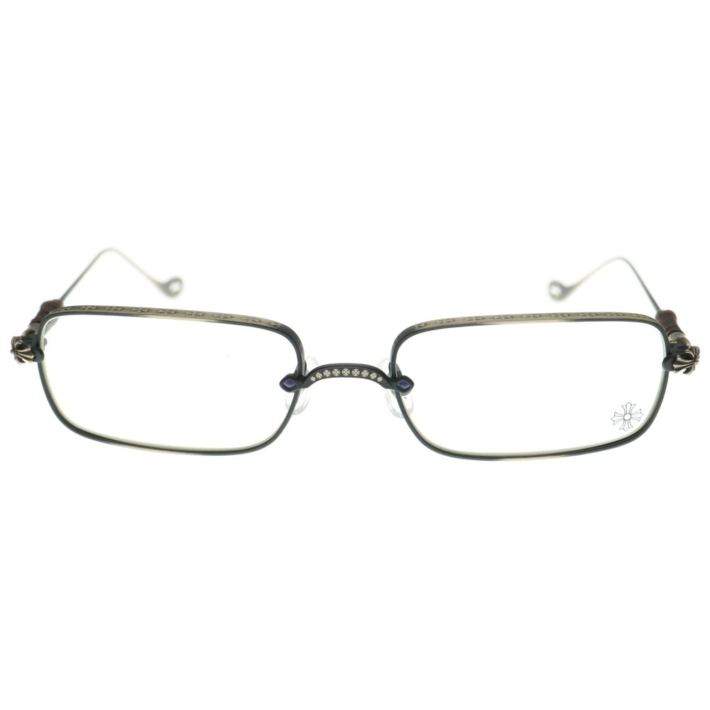 CHROME HEARTS(クロムハーツ) SKIDDER CHプラススキニーテンプル サングラス アイウェア 眼鏡 ブラック