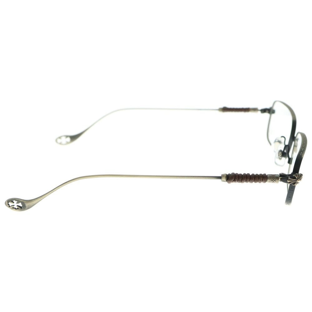 CHROME HEARTS(クロムハーツ) SKIDDER CHプラススキニーテンプル サングラス アイウェア 眼鏡 ブラック