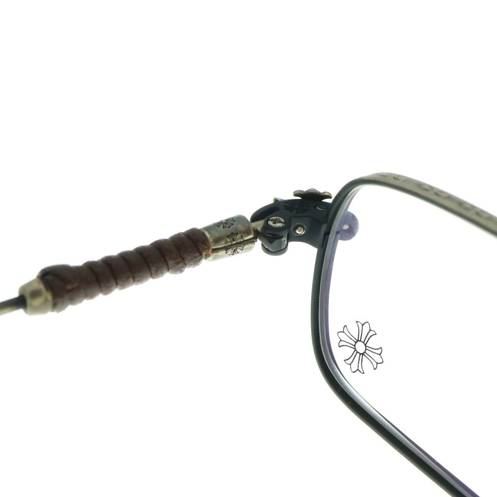 CHROME HEARTS(クロムハーツ) SKIDDER CHプラススキニーテンプル サングラス アイウェア 眼鏡 ブラック
