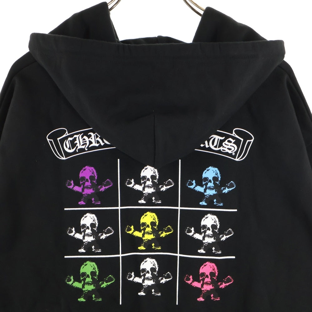CHROME HEARTS(クロムハーツ) OTI HOODIE ZIP ジップフォティ バックフォティプリント ジップアップパーカー ブラック