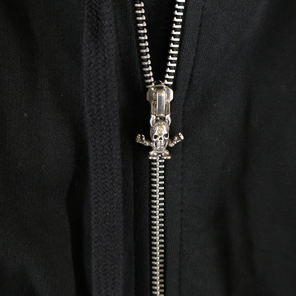 CHROME HEARTS(クロムハーツ) OTI HOODIE ZIP ジップフォティ バックフォティプリント ジップアップパーカー ブラック