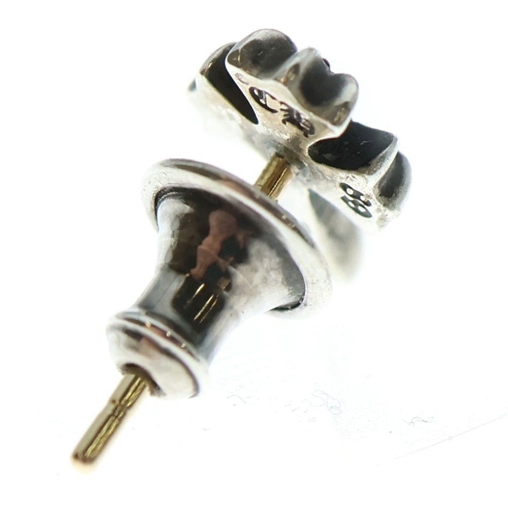 CHROME HEARTS(クロムハーツ) CH CRS 2 FAT P /DIA CHクロスファットスタッドピアス PAVEダイヤ シルバー