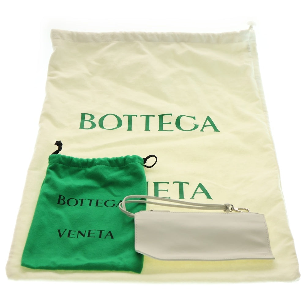 BOTTEGA VENETA(ボッテガヴェネタ) スモール アルコ イントレチャートレザートートバッグ ブラック
