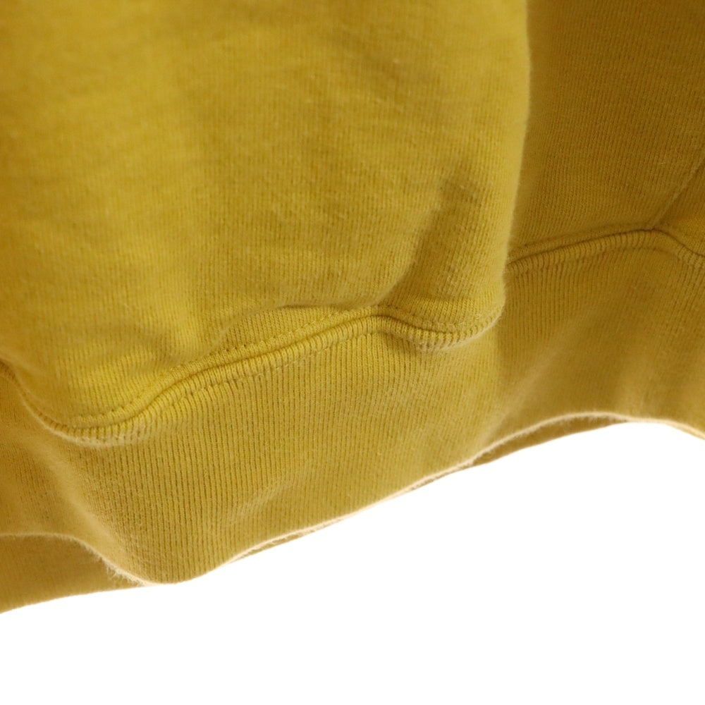 SUPREME(シュプリーム) 19AW Spread Logo Hooded Sweat スプレッドロゴ フーデッド プルオーバーパーカー スウェット イエロー
