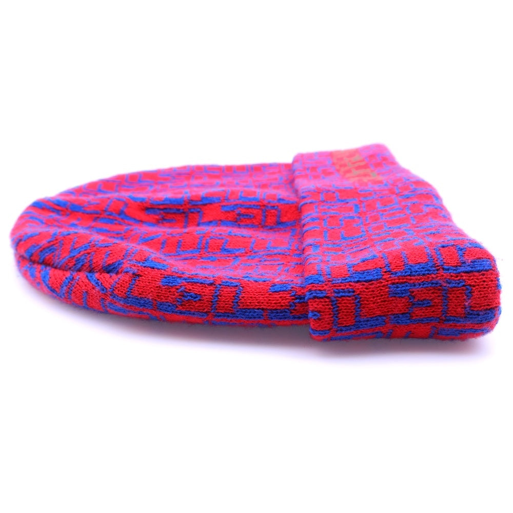 SUPREME(シュプリーム) 16AW Digital Beanie デジタルビーニー レッド/ブルー