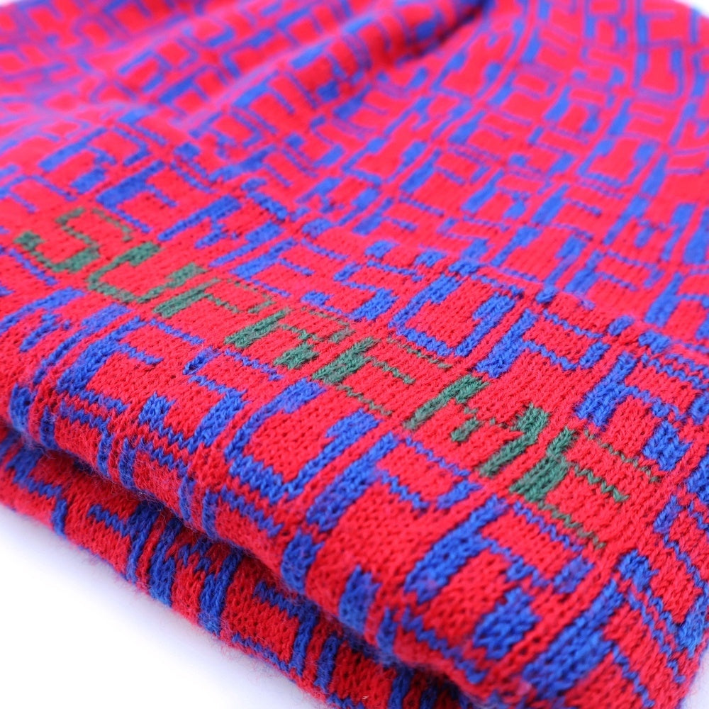 SUPREME(シュプリーム) 16AW Digital Beanie デジタルビーニー レッド/ブルー