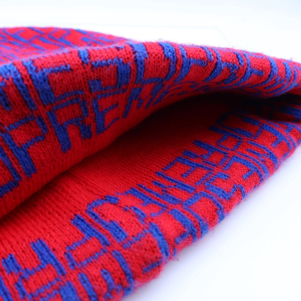 SUPREME(シュプリーム) 16AW Digital Beanie デジタルビーニー レッド/ブルー