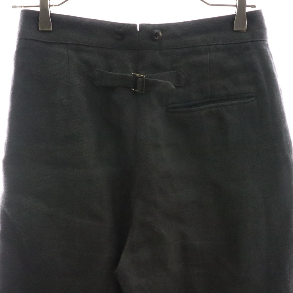 MARGARET HOWELL(マーガレットハウエル) ワイド トラウザーパンツ リネン グレー 578-8142004