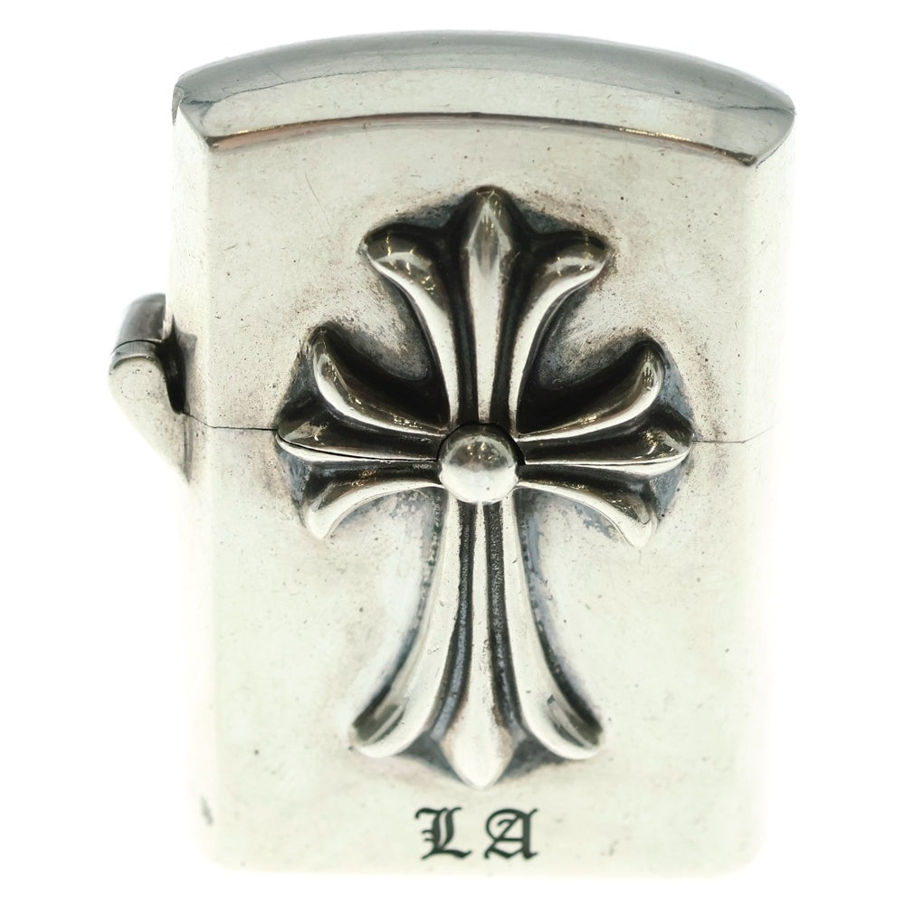 CHROME HEARTS(クロムハーツ) LA限定 ZIPPO LIGHTERZ-V1 V1スモール CHクロス ジッポライター シルバー BCA398