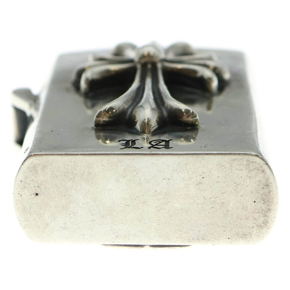 CHROME HEARTS(クロムハーツ) LA限定 ZIPPO LIGHTERZ-V1 V1スモール CHクロス ジッポライター シルバー BCA398