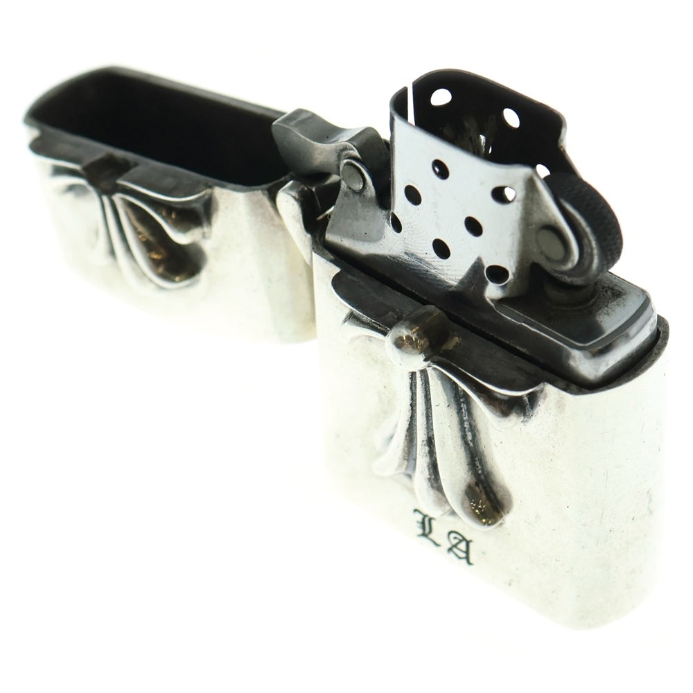 CHROME HEARTS(クロムハーツ) LA限定 ZIPPO LIGHTERZ-V1 V1スモール CHクロス ジッポライター シルバー BCA398