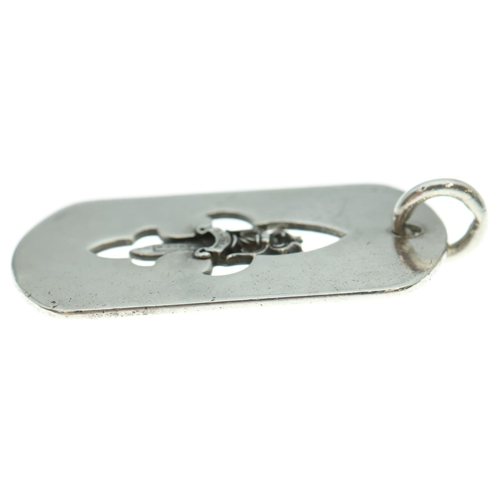 CHROME HEARTS(クロムハーツ) D TAG LRG FLE DAG フレア ダガー ラージ ドッグタグ ペンダントトップ シルバー
