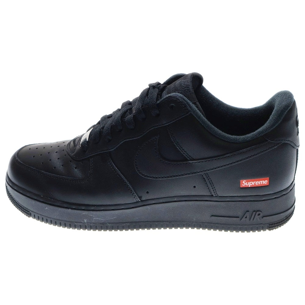 NIKE(ナイキ) × SUPREME AIR FORCE 1 LOW CU9225-001 エアフォースワンロー ローカットスニーカー ブラック US10.5/28.5cm