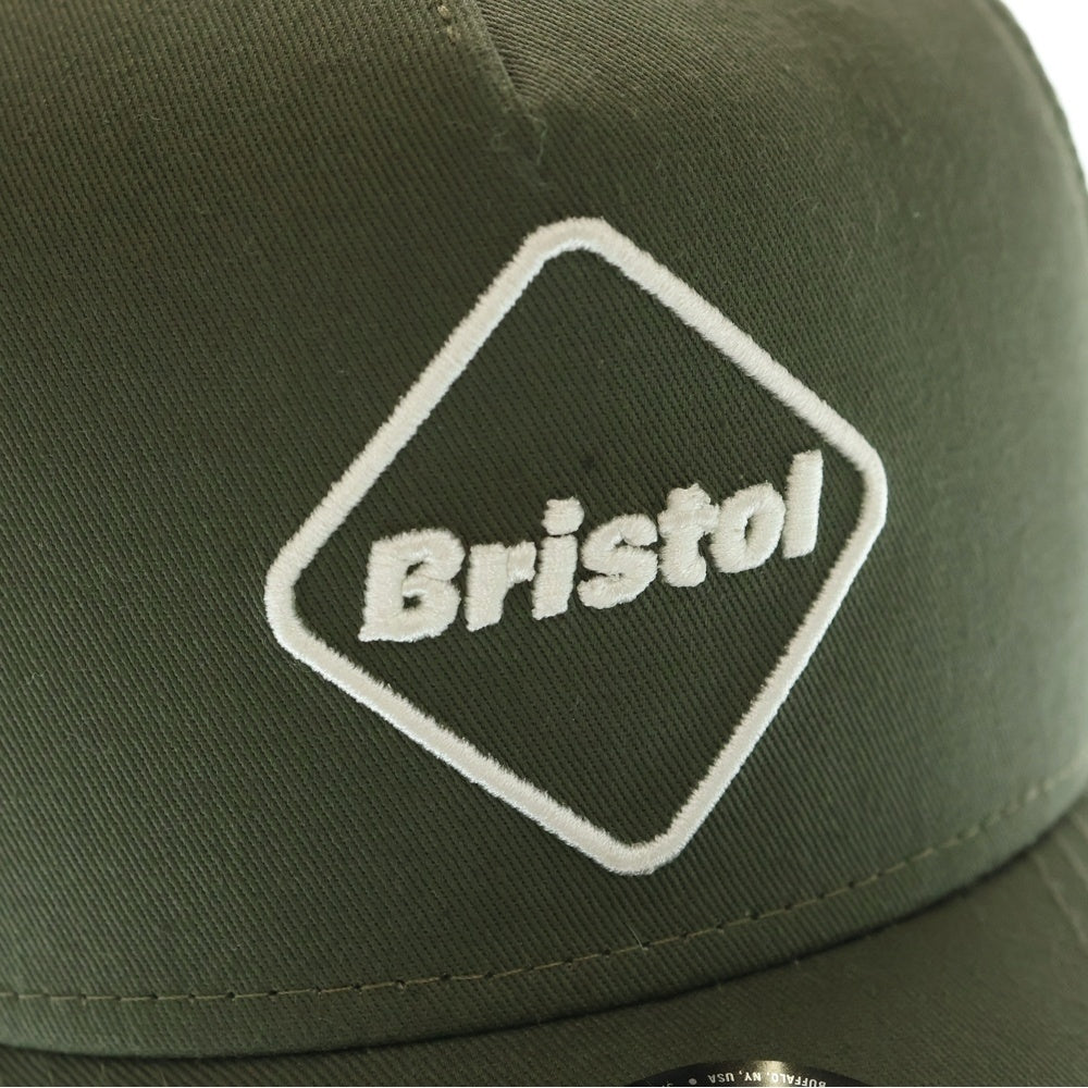 F.C.R.B./F.C.Real Bristol/FCRB(エフシーアールビー/エフシーレアルブリストル) 24SS NEWERA 9FORTY A-FRAME MESH CAP FCRB-240099 フロントロゴ メッシュキャップ グリーン