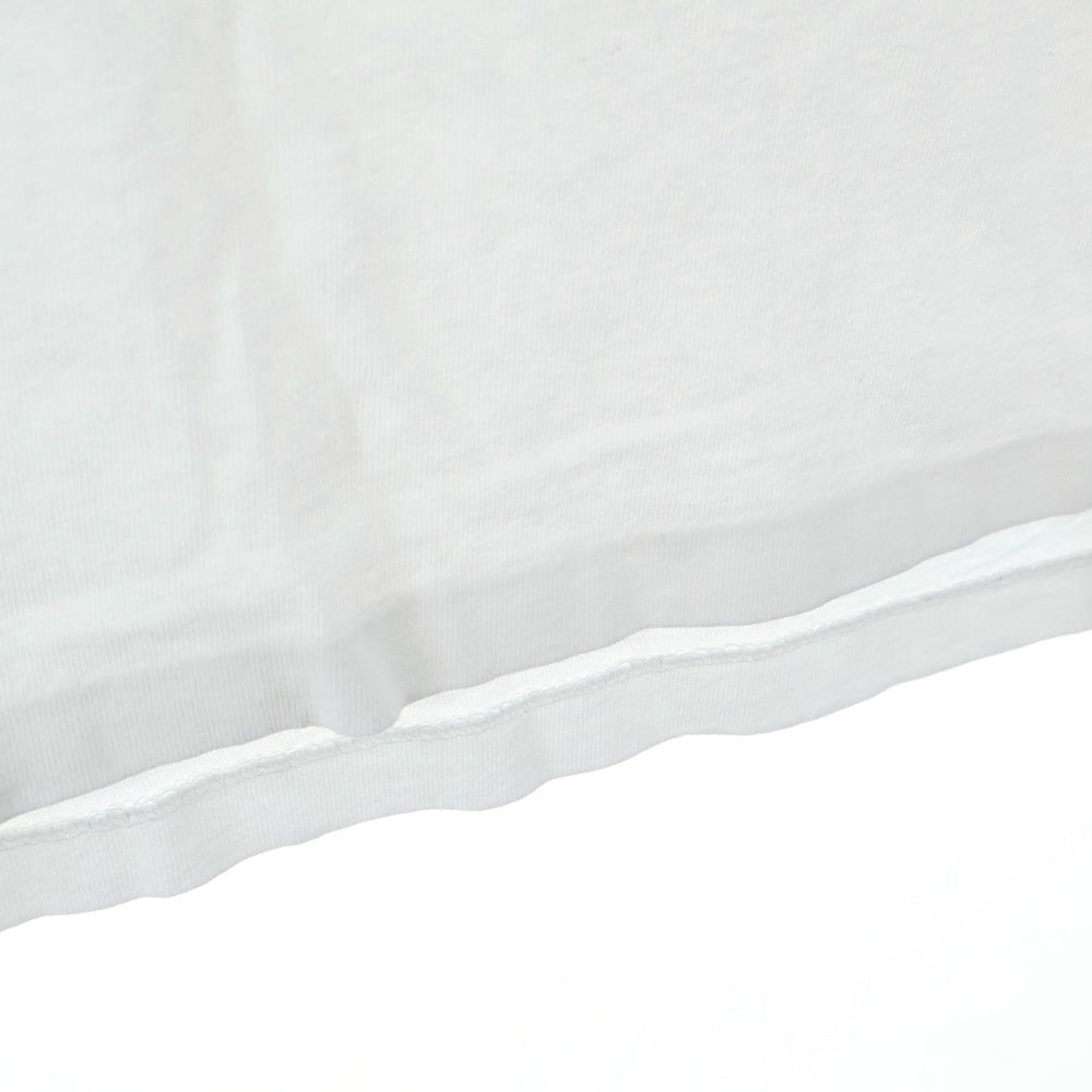 WACKO MARIA(ワコマリア) WASHED HEAVY WEIGHT CREW NECK T-SHIRT (TYPE-1) フロントプリント クルーネック半袖Tシャツ カットソー ホワイト