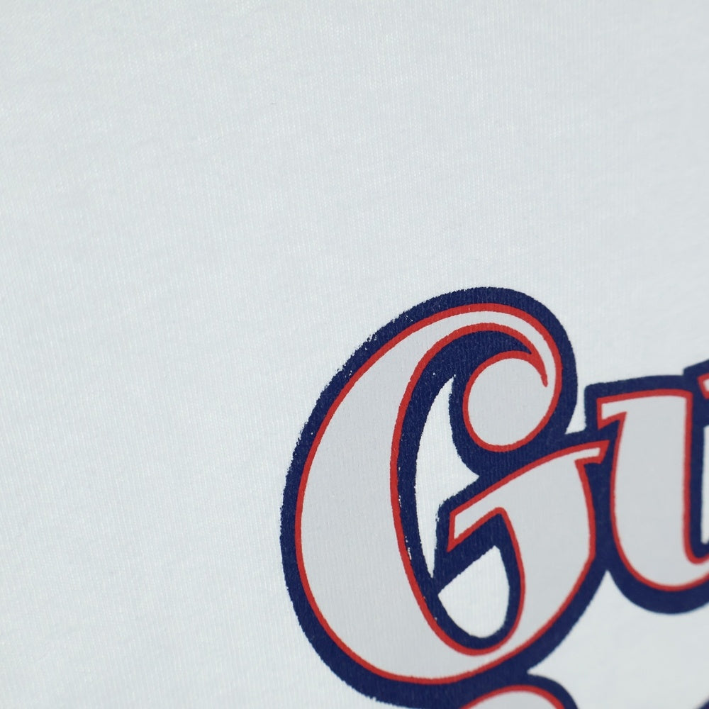 WACKO MARIA(ワコマリア) WASHED HEAVY WEIGHT CREW NECK T-SHIRT (TYPE-1) フロントプリント クルーネック半袖Tシャツ カットソー ホワイト