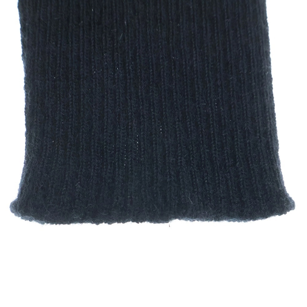 Rick Owens(リックオウエンス) 23AW RIB SWEATER RU02C7638-RIBWS カシミヤ リブニットセーター ブラック