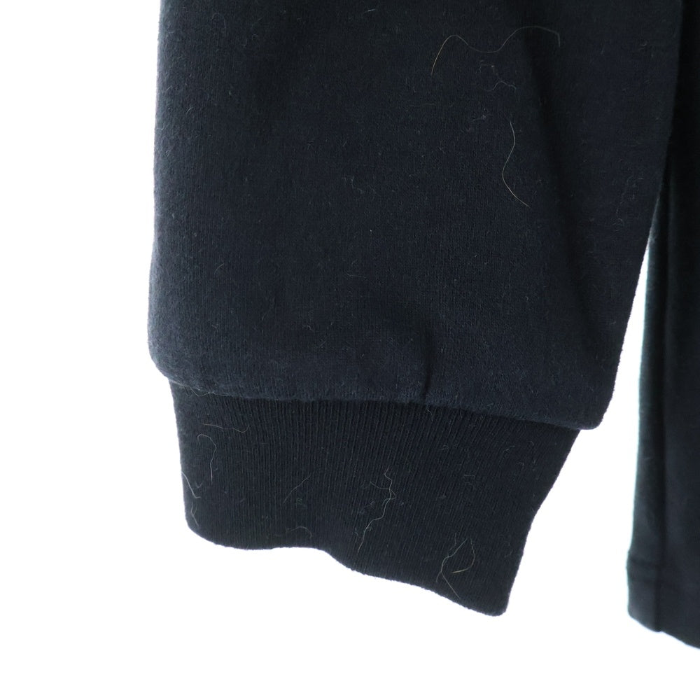 COMME des GARCONS HOMME(コムデギャルソンオム) ポケット モックネックネックスウェットトレーナー ブラック HL-T002