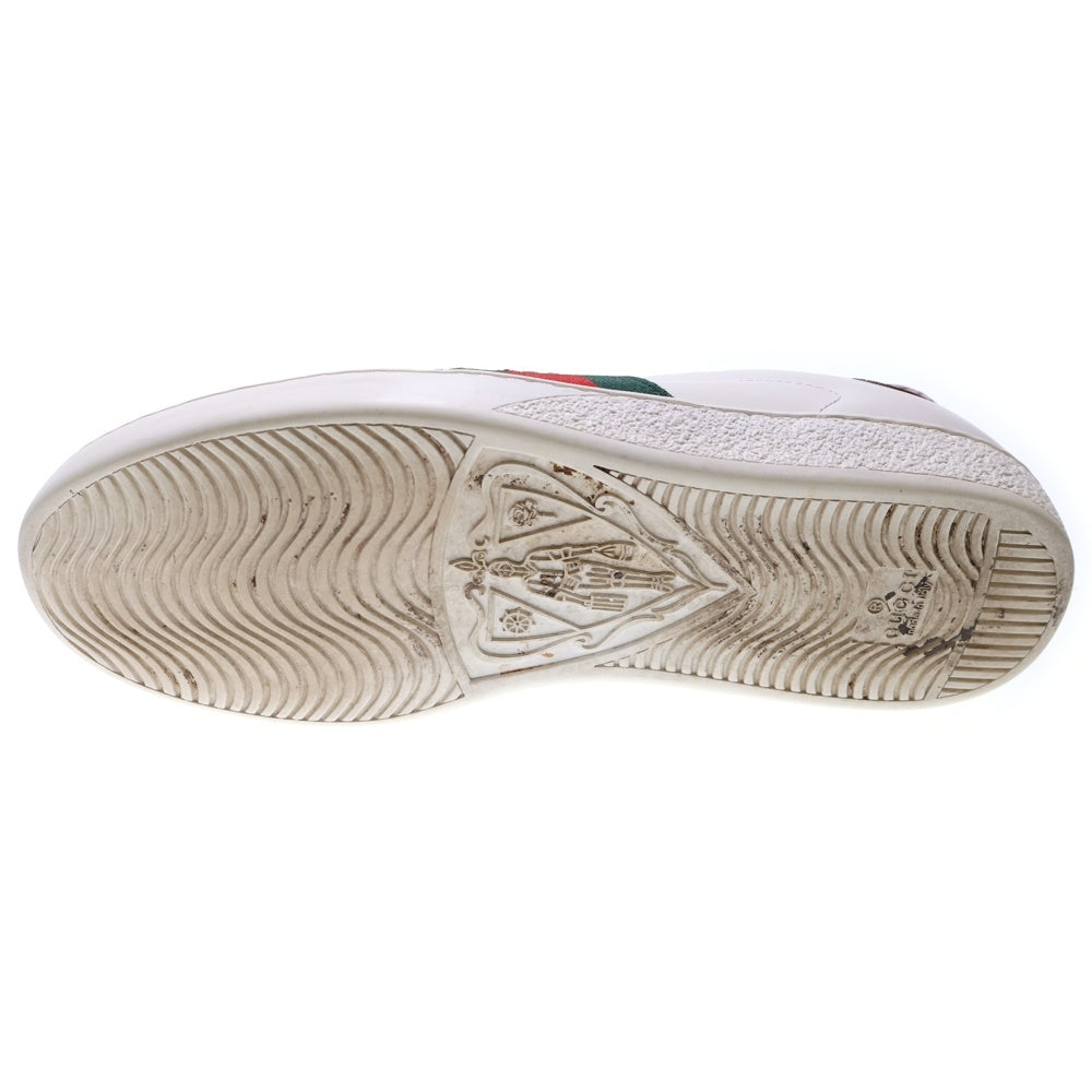 GUCCI(グッチ) シェリーライン BEE 刺繍 ローカットスニーカー 429446 ホワイト