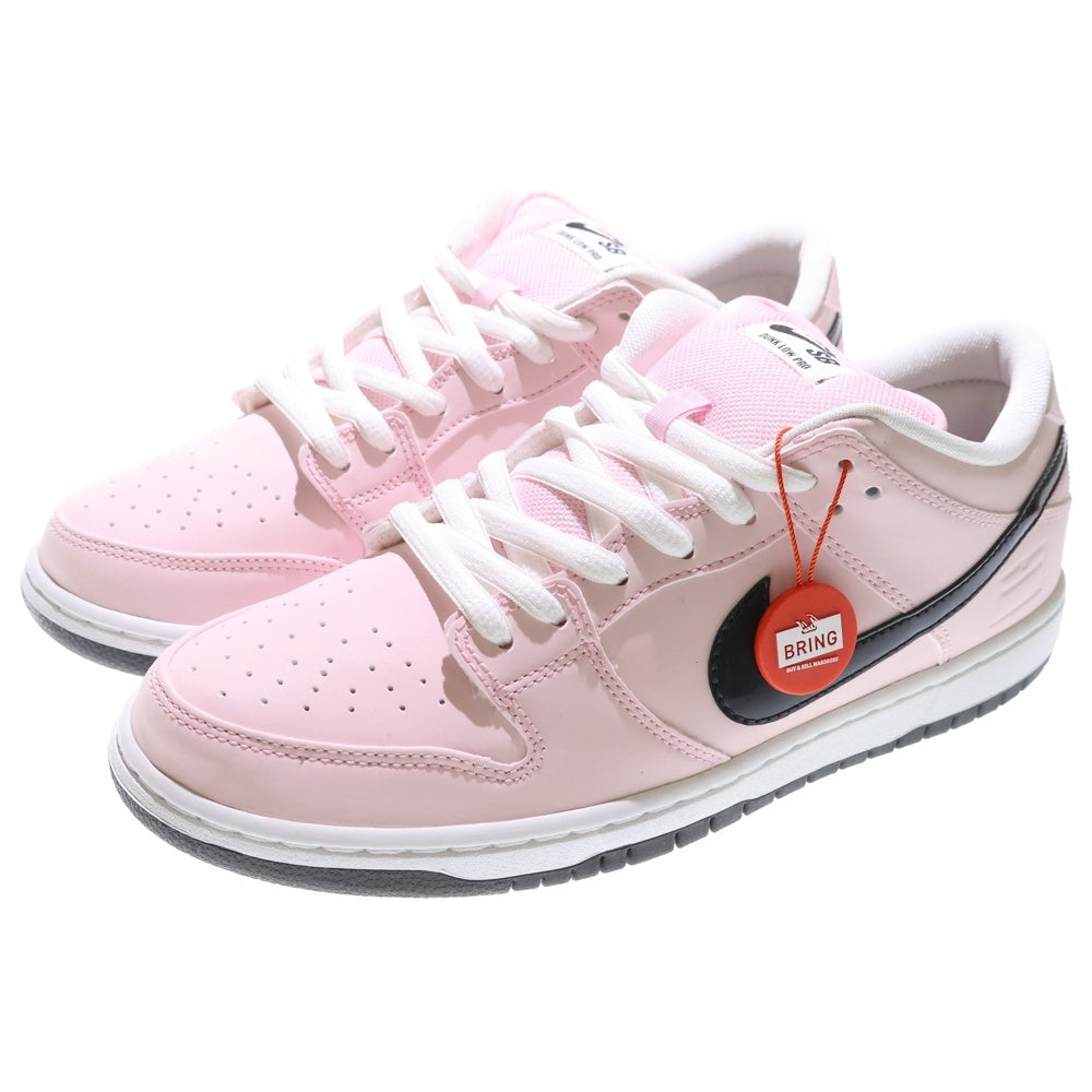 NIKE(ナイキ) SB Dunk Low Pink Box 833474-601 SB ダンク ロウ ピンクボックス ローカットスニーカー US9.5/27.5cm ピンク