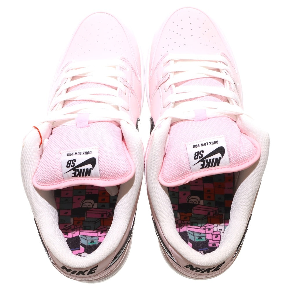 NIKE(ナイキ) SB Dunk Low Pink Box 833474-601 SB ダンク ロウ ピンクボックス ローカットスニーカー US9.5/27.5cm ピンク