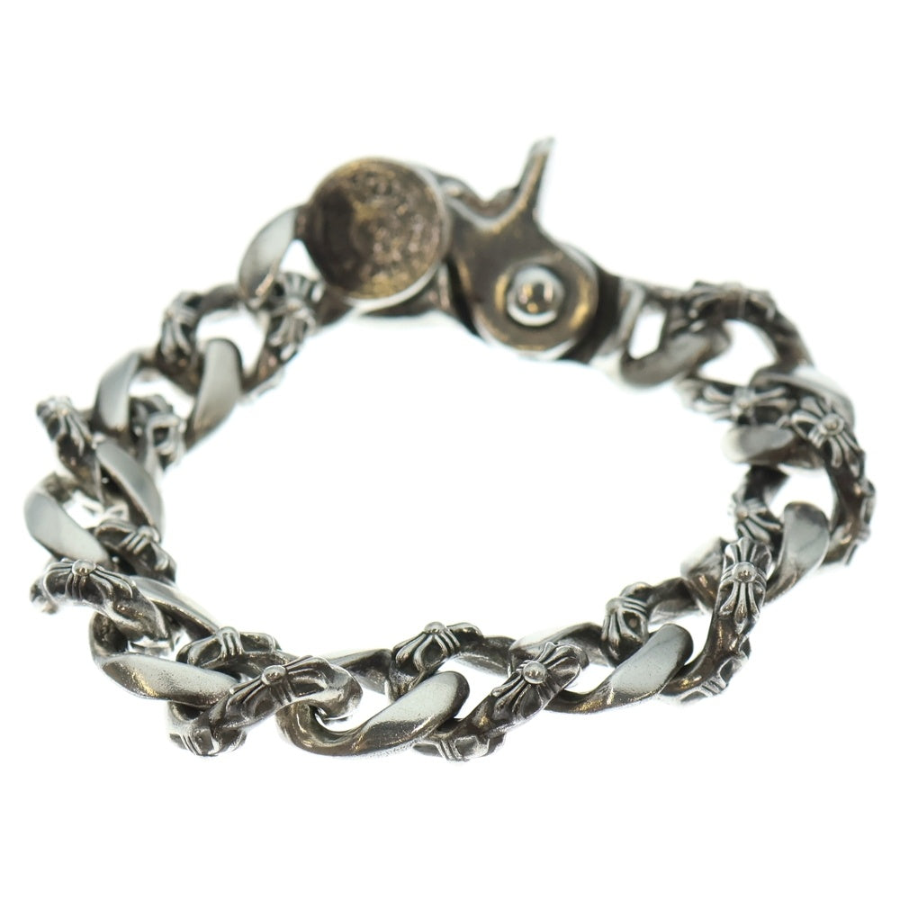 CHROME HEARTS(クロムハーツ) FNCY CHN LNK ファンシーリンククリップブレスレット 15リンク シルバー BCA145