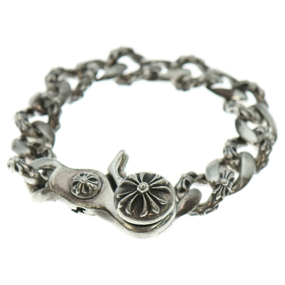 CHROME HEARTS(クロムハーツ) FNCY CHN LNK ファンシーリンククリップブレスレット 15リンク シルバー BCA145