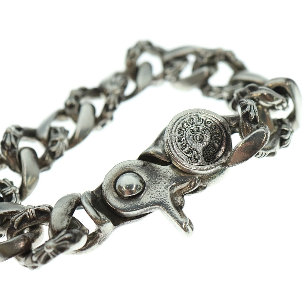 CHROME HEARTS(クロムハーツ) FNCY CHN LNK ファンシーリンククリップブレスレット 15リンク シルバー BCA145